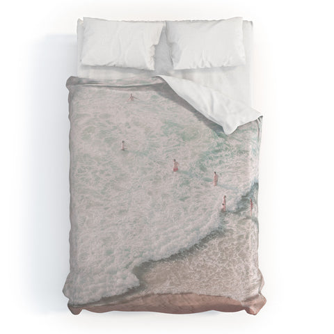 Ingrid Beddoes Summer Swim Duvet Cover