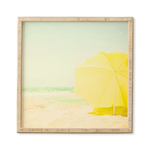 Ingrid Beddoes Summer Yellow I Framed Wall Art