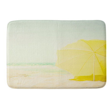 Ingrid Beddoes Summer Yellow I Memory Foam Bath Mat