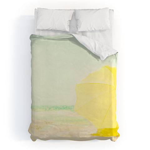 Ingrid Beddoes Summer Yellow I Duvet Cover