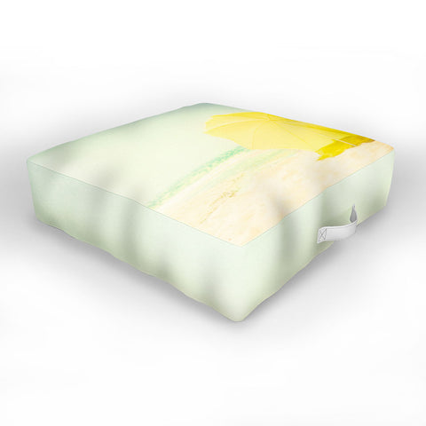 Ingrid Beddoes Summer Yellow I Outdoor Floor Cushion
