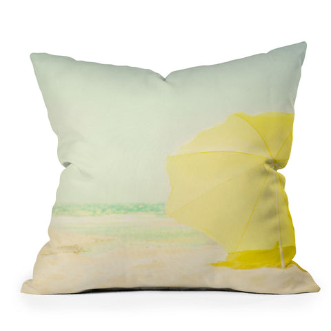 Ingrid Beddoes Summer Yellow I Throw Pillow