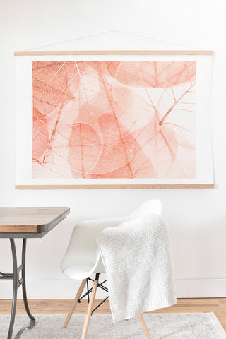 Ingrid Beddoes sun bleached apricot Art Print And Hanger