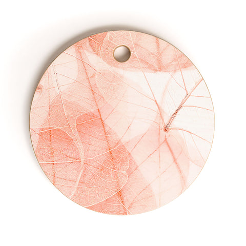 Ingrid Beddoes sun bleached apricot Cutting Board Round