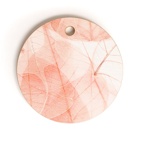 Ingrid Beddoes sun bleached apricot Cutting Board Round
