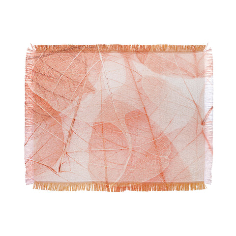 Ingrid Beddoes sun bleached apricot Throw Blanket