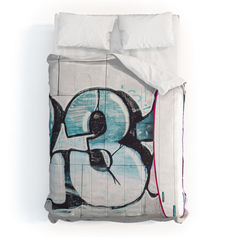 Ingrid Beddoes Surf Board 1 Comforter