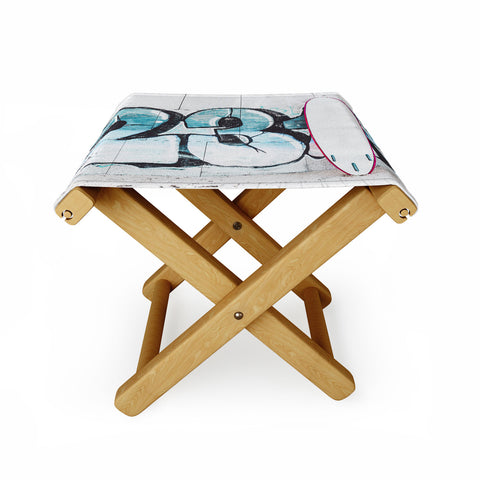 Ingrid Beddoes Surf Board 1 Folding Stool