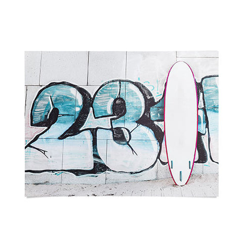 Ingrid Beddoes Surf Board 1 Poster