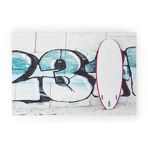 Ingrid Beddoes Surf Board 1 Welcome Mat