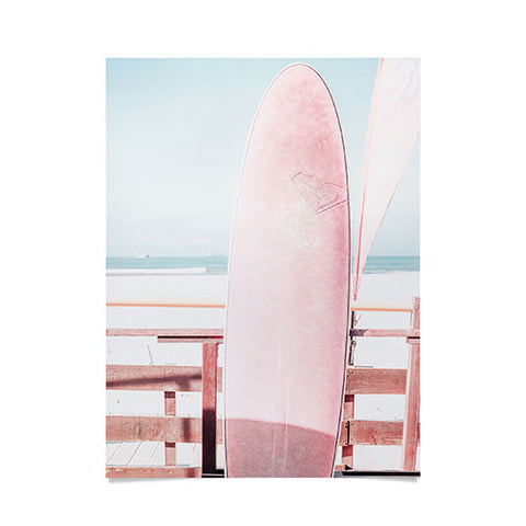 Ingrid Beddoes Surf Board 2 Poster