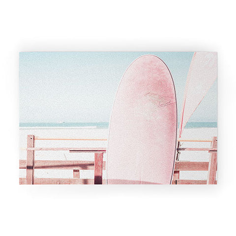 Ingrid Beddoes Surf Board 2 Welcome Mat