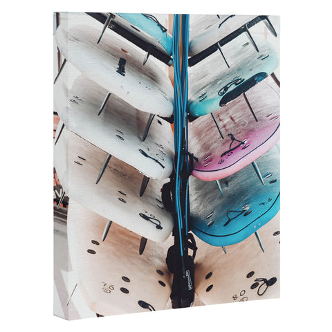 Ingrid Beddoes Surf Board 3 Art Canvas