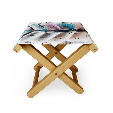 Ingrid Beddoes Surf Board 3 Folding Stool