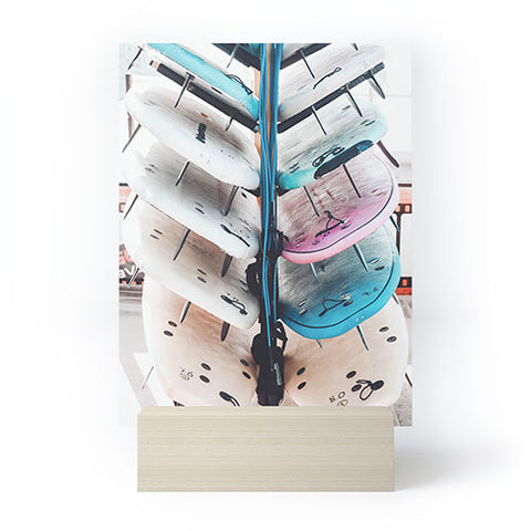 Ingrid Beddoes Surf Board 3 Mini Art Print