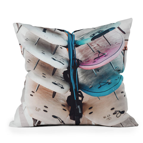 Ingrid Beddoes Surf Board 3 Throw Pillow