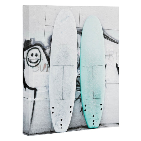 Ingrid Beddoes Surf Board 4 Art Canvas