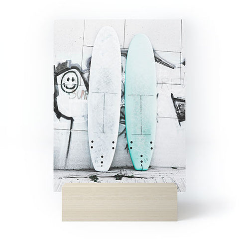 Ingrid Beddoes Surf Board 4 Mini Art Print