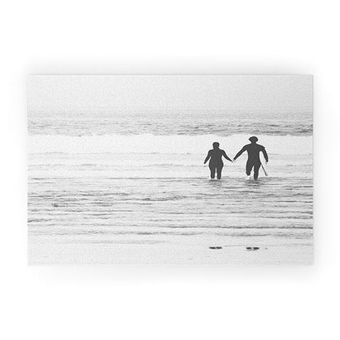 Ingrid Beddoes Surf Love Welcome Mat