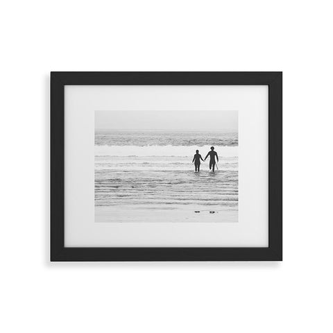 Ingrid Beddoes Surf Love Framed Art Print