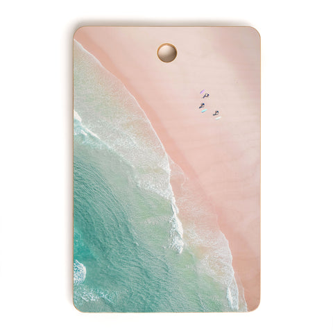 Ingrid Beddoes Surf Yoga Cutting Board Rectangle