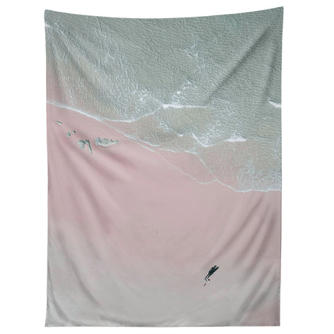 Ingrid Beddoes Surfer Chick Tapestry