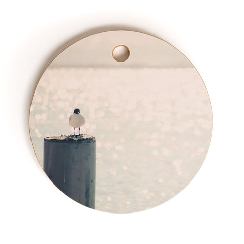 Ingrid Beddoes Sweet Bird Cutting Board Round