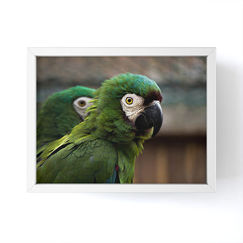 Ingrid Beddoes sweet talk Framed Mini Art Print