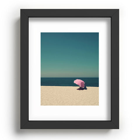 Ingrid Beddoes The Pink Umbrella Recessed Framing Rectangle