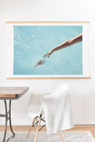 Ingrid Beddoes Touch Art Print And Hanger