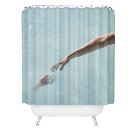 Ingrid Beddoes Touch Shower Curtain