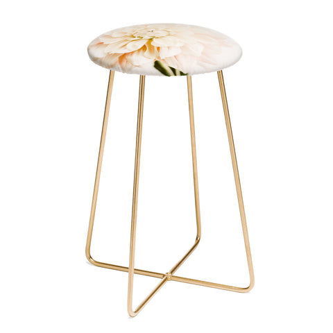 Ingrid Beddoes Vanilla Truffle Dahlia Counter Stool