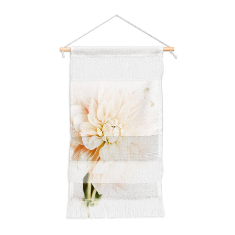 Ingrid Beddoes Vanilla Truffle Dahlia Wall Hanging Portrait