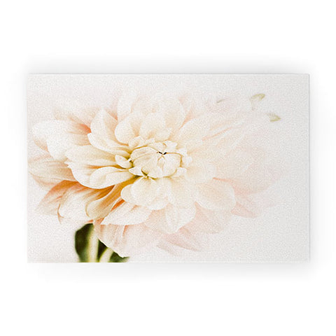 Ingrid Beddoes Vanilla Truffle Dahlia Welcome Mat
