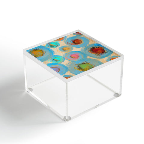 Irena Orlov Abstract Spring Flowers Acrylic Box