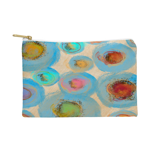Irena Orlov Abstract Spring Flowers Pouch