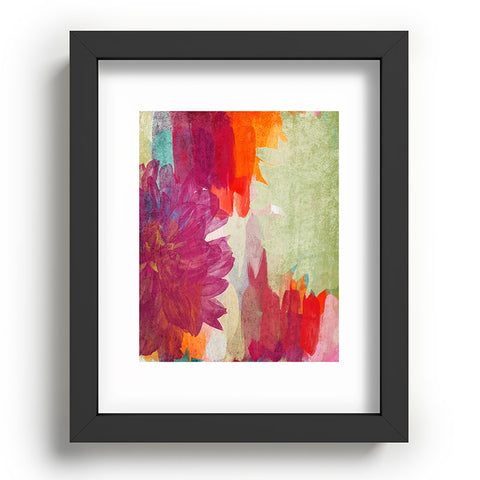 Irena Orlov Colorful Summer Blooms II Recessed Framing Rectangle