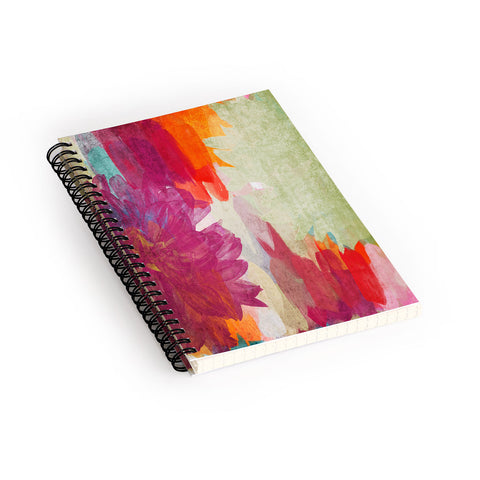 Irena Orlov Colorful Summer Blooms II Spiral Notebook