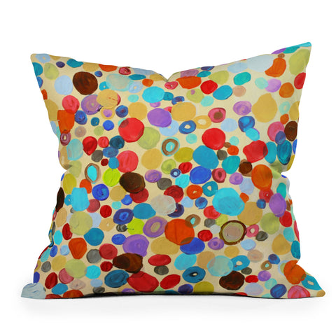 Irena Orlov Concentric And The Eccentric Throw Pillow
