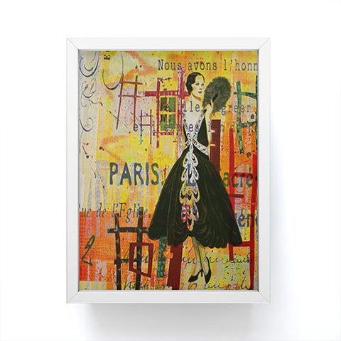 Irena Orlov Paris Fashion 1 Framed Mini Art Print