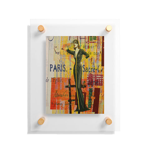 Irena Orlov Paris Fashion 2 Floating Acrylic Print