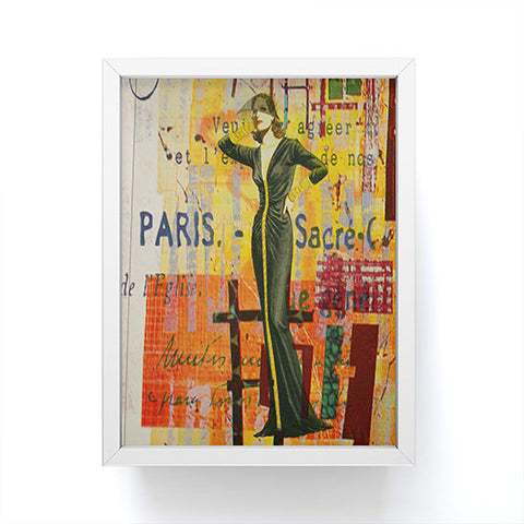 Irena Orlov Paris Fashion 2 Framed Mini Art Print