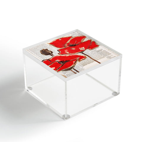 Irena Orlov Red Perfection Acrylic Box