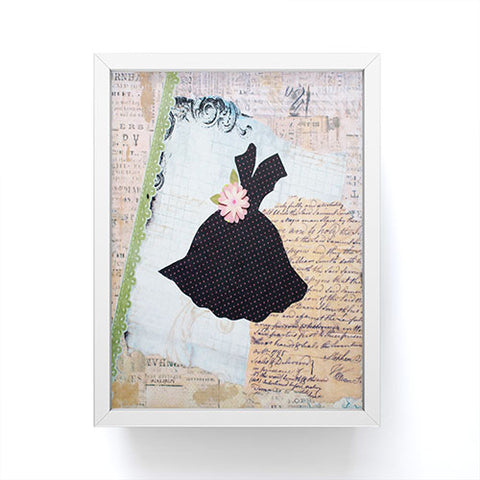 Irena Orlov Romance Dress Framed Mini Art Print
