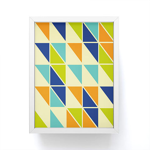 Irena Orlov Triangles 1 Framed Mini Art Print