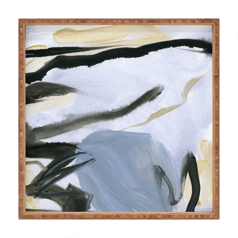 Iris Lehnhardt abstract and minimal 2 Square Tray