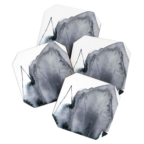 Iris Lehnhardt abstract form Coaster Set