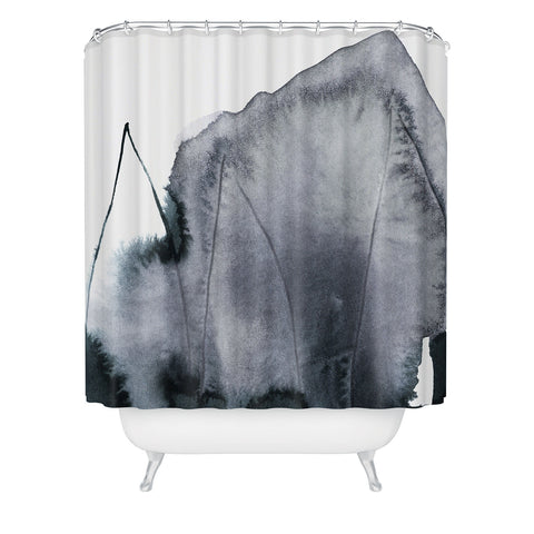 Iris Lehnhardt abstract form Shower Curtain
