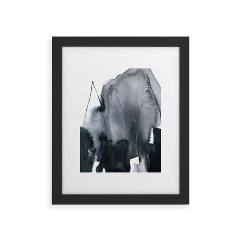 Iris Lehnhardt abstract form Framed Art Print