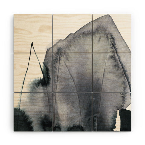 Iris Lehnhardt abstract form Wood Wall Mural